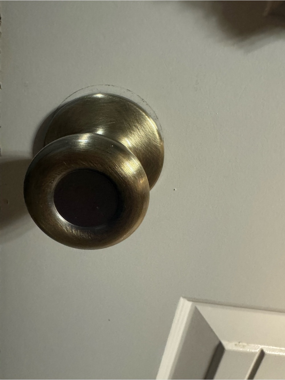 Brushed Antique Brass Door Knob - Classic Home Hardware